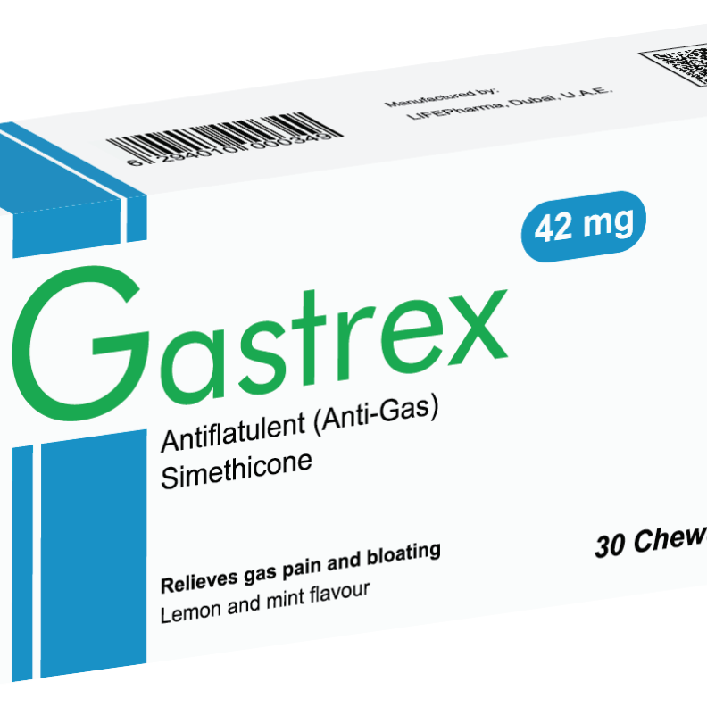 GASTREX 42MG 30 TABS