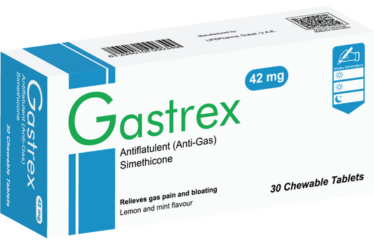 GASTREX 42MG 30 TABS