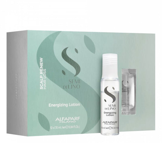 ALFAPARF SEMI DILINO SCALP RENEW HAIR LOSS ENERGIZING LOTION AMPULES 12*10 ML