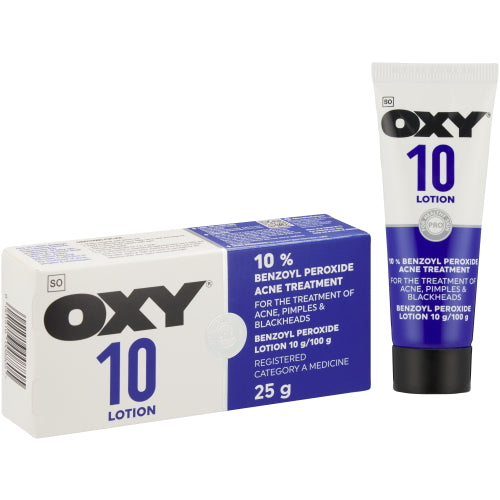 OXY 10 LOTION 25MG