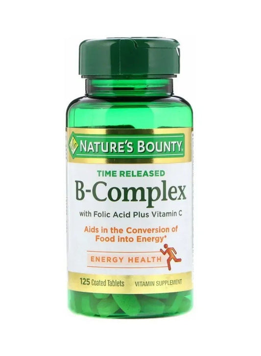 NB B-COMPLEX TIME RELEASE +C TABS 125'S