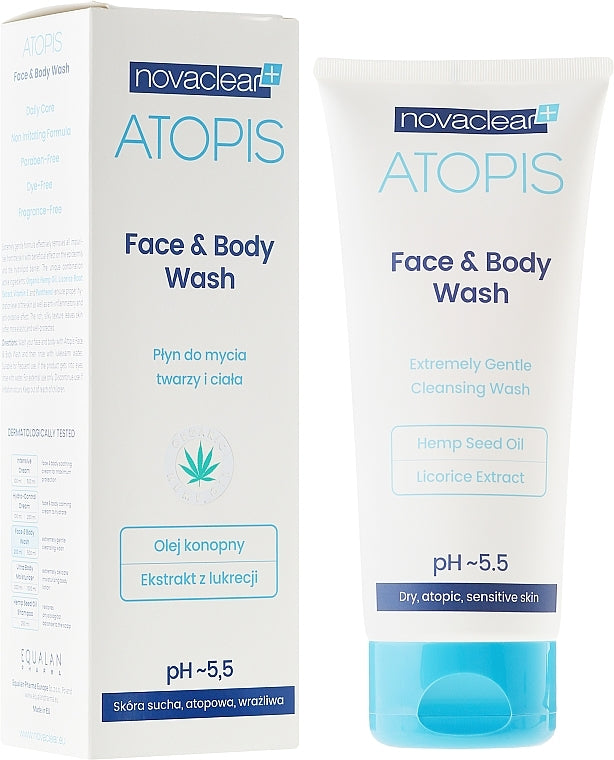NOVACLEAR ATOPIS FACE & BODY WASH 200ML