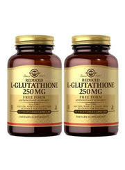 SOLGAR L-GLUTATHIONE VEGICAPS 250 60'S (1+1)